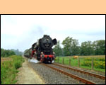 Stoomlocomotief van de Veluwsche Stoomtrein Mij (VSM) tussen Aalten en Winterswijk - �Hans Hendriksen