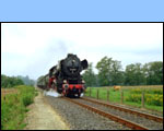Stoomlocomotief van de Veluwsche Stoomtrein Mij (VSM) tussen Aalten en Winterswijk - �Hans Hendriksen