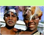 Zulu dansers in Kaapstad - �Hans Hendriksen
